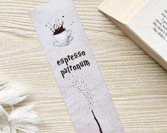 espresso patronum bookmark