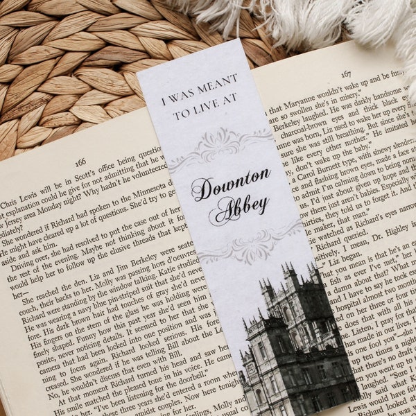 Downton Abbey Bookmark
