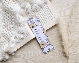 Blooms of Hope bookmark
