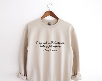 out with lanterns sweatshirt