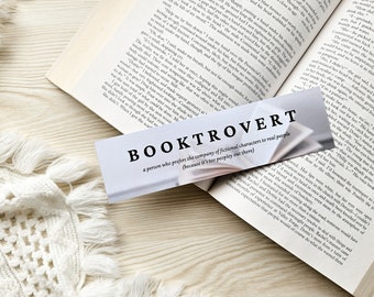 booktrovert bookmark