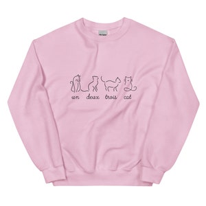 un deux trois cat sweatshirt image 9