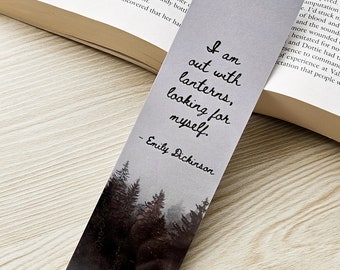 out with lanterns bookmark