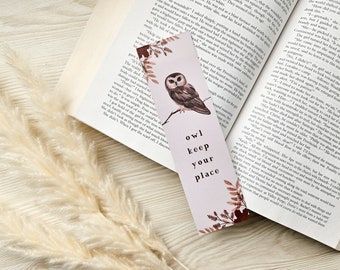 Owl bookmark