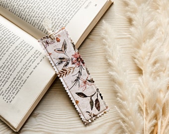 Wildflower Fabric Bookmark | Made to order