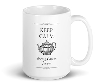 Té en Downton / Taza de cerámica