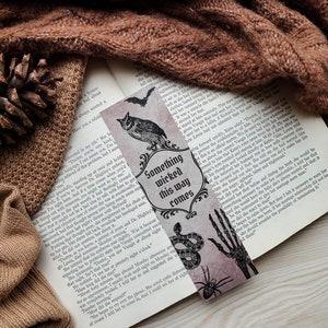 Something Wicked bookmark