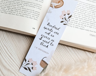 kindred spirits bookmark | Anne of Green Gables