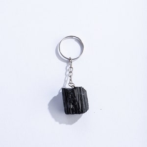 Black Tourmaline Keychain