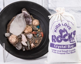 Large Crystal Bag, Crystal Mining Bag