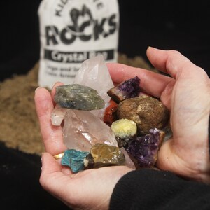 Large Crystal Bag, Crystal Mining Bag - Etsy