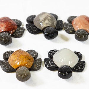 Marble Natural Turtle 2" -Turtleman Foundation Purchase (One Turtle)