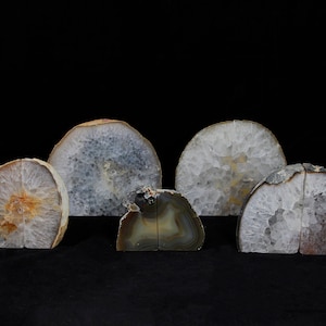 Natural Agate Bookend, Small
