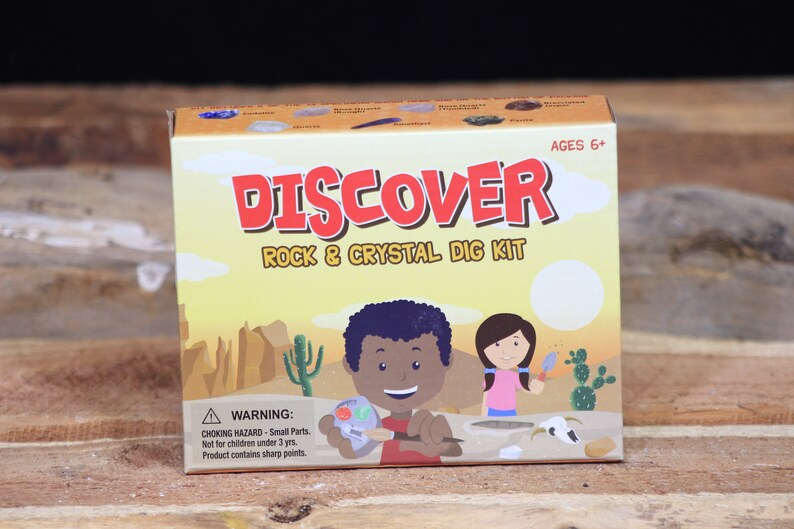 Dig Kit Excavation Kit: Discover Rocks and Minerals free | Etsy