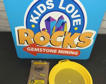 Yellow Bag (Large Gemstone) + Sifter