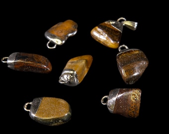 Tumbled Tigers Eye Pendant