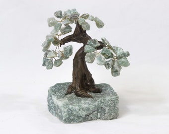 Medium Aventurine Gemstone Tree on Aventurine Base