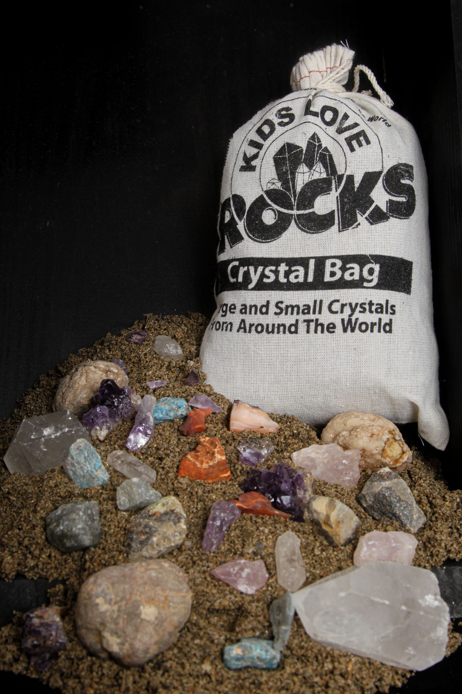 crystal mining bag amazon