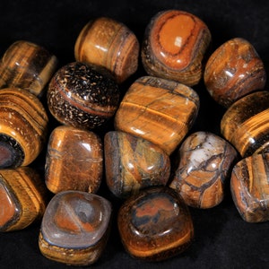 Tumbled Tiger Eye, Medium (26mm-32mm)