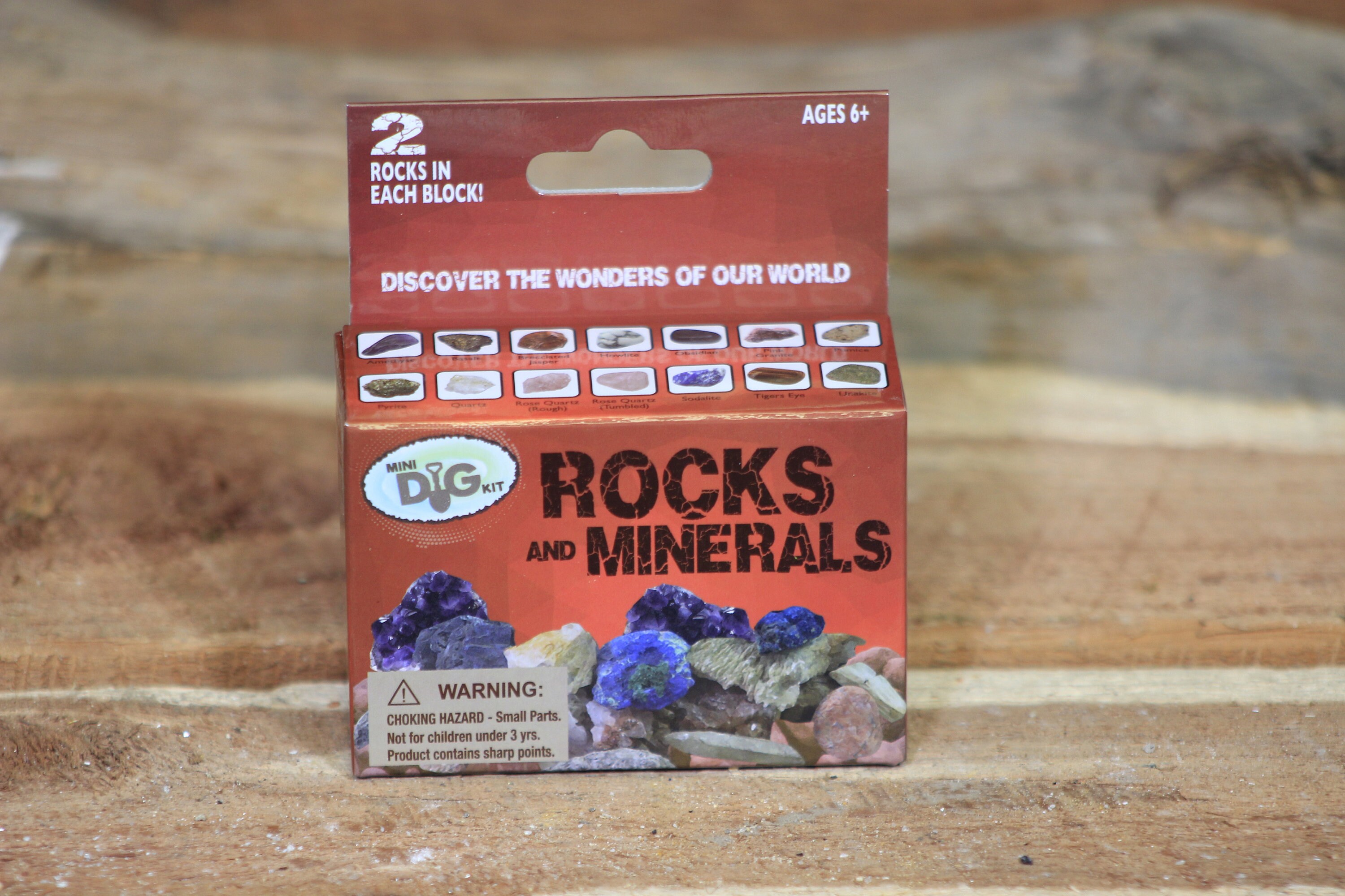 Mini Rock and Mineral Dig Kit, Mini Excavation Kit: Rock & Minerals - Etsy