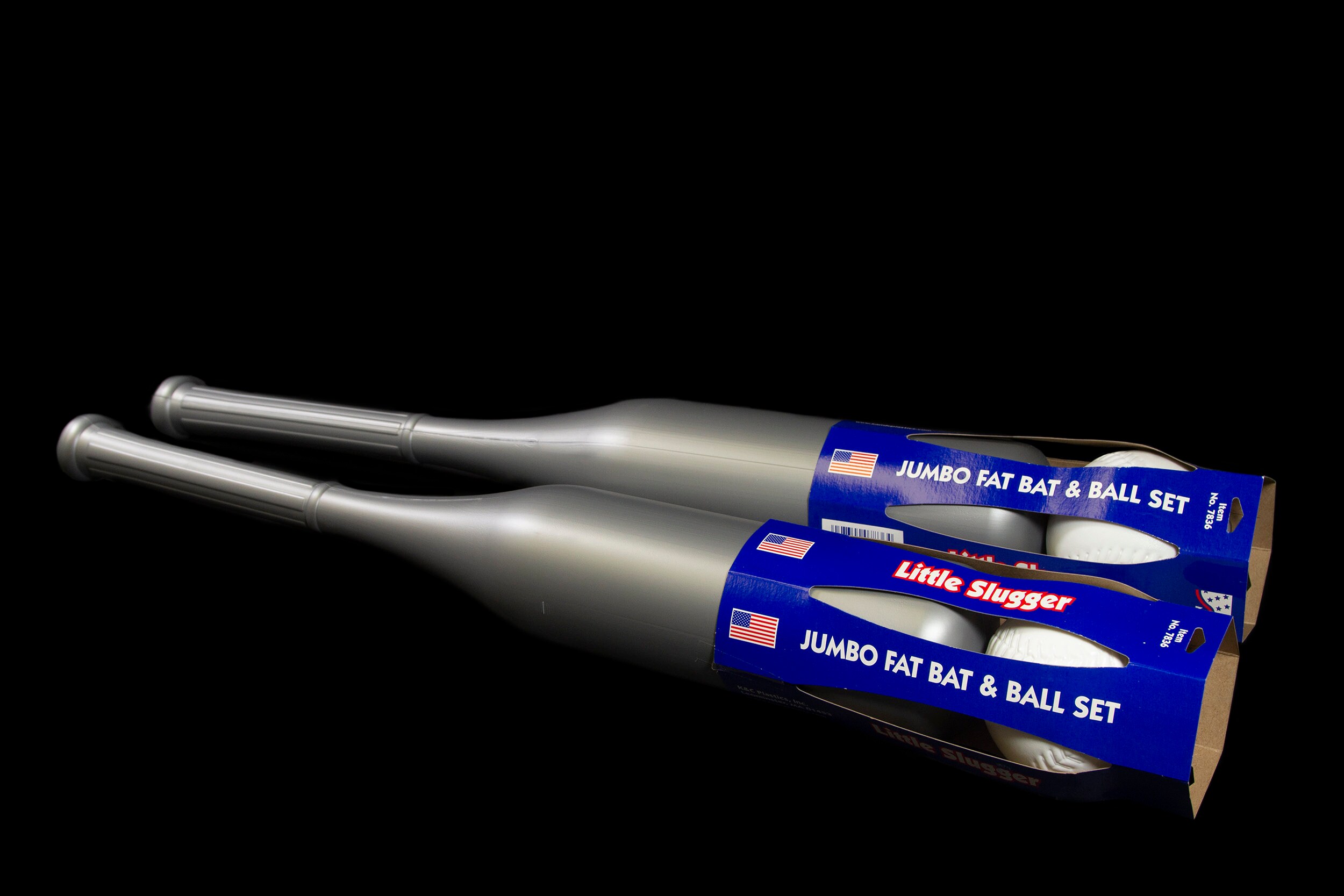 Jumbo Fat Bat and Ball Set Etsy