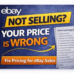 eBay Pricing Strategy Guide | Sell Faster, Increase Sales (Digital Download)