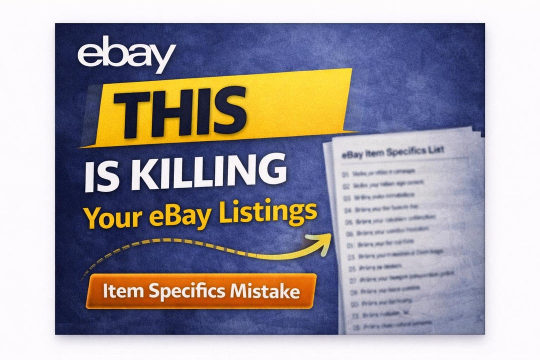 Ebay Item Specifics Guide | How to Rank Higher & Get More Views on Ebay ...