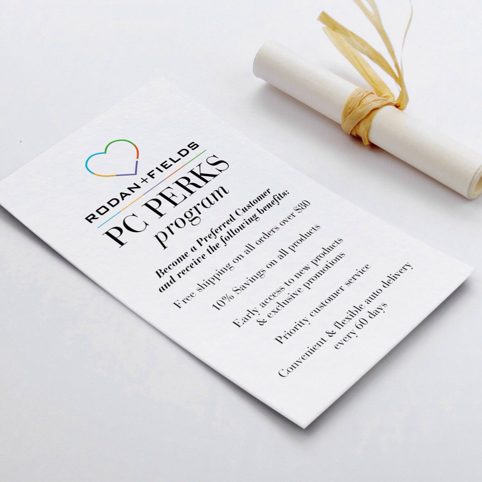 Rodan And Fields PC Perks Program Rodan Fields Preferred Etsy