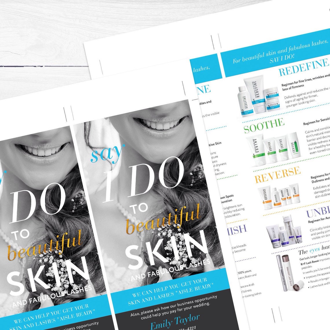 Rodan and Fields Wedding Flyer Rodan Fields Wedding Favor Etsy