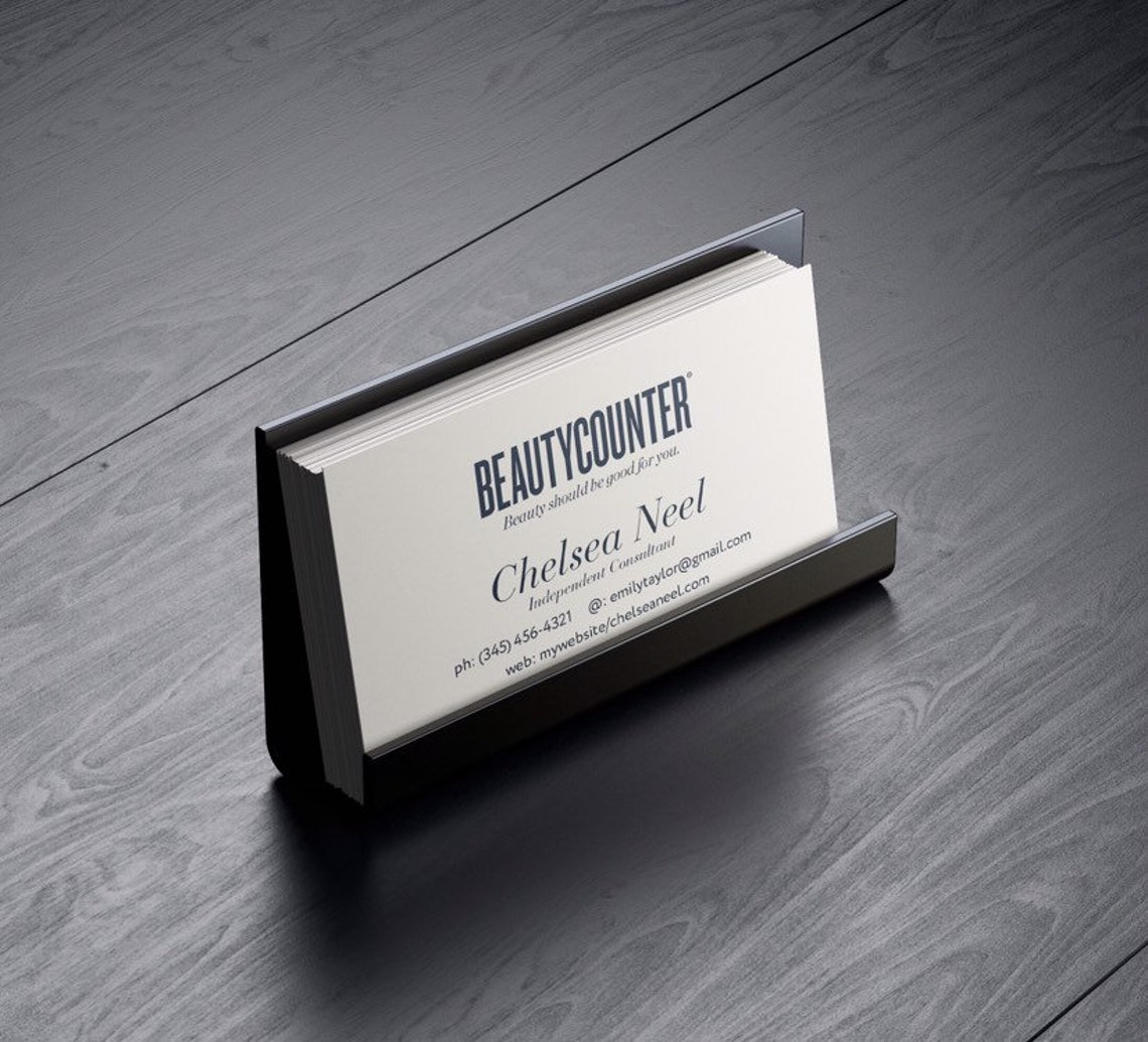 Beautycounter Business Cards The Never List Cards MLM | Etsy