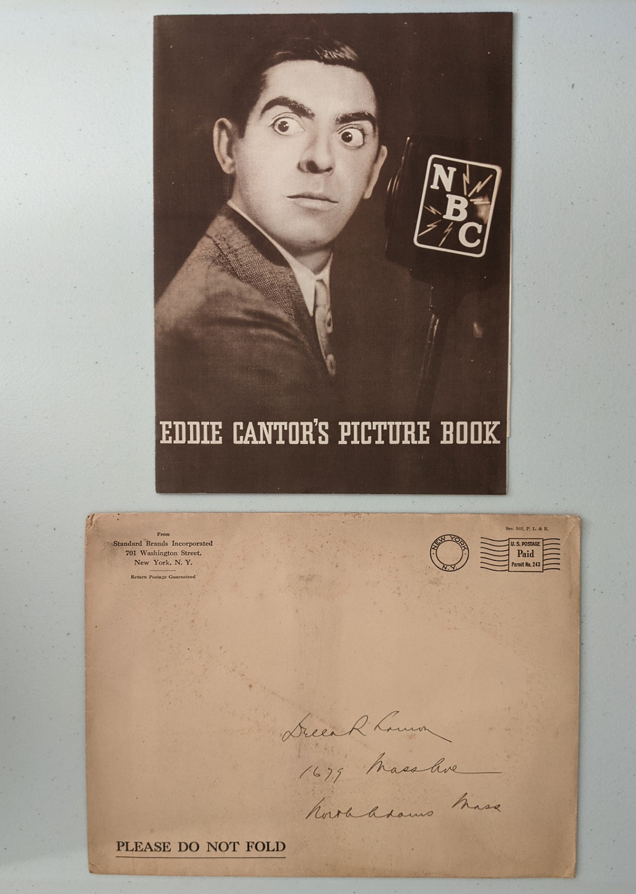 Original 1933 Eddie Cantor's Picture Book
