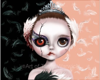 I Was Perfect | Black Swan Movie Fan Art | Gothic Wall Decor