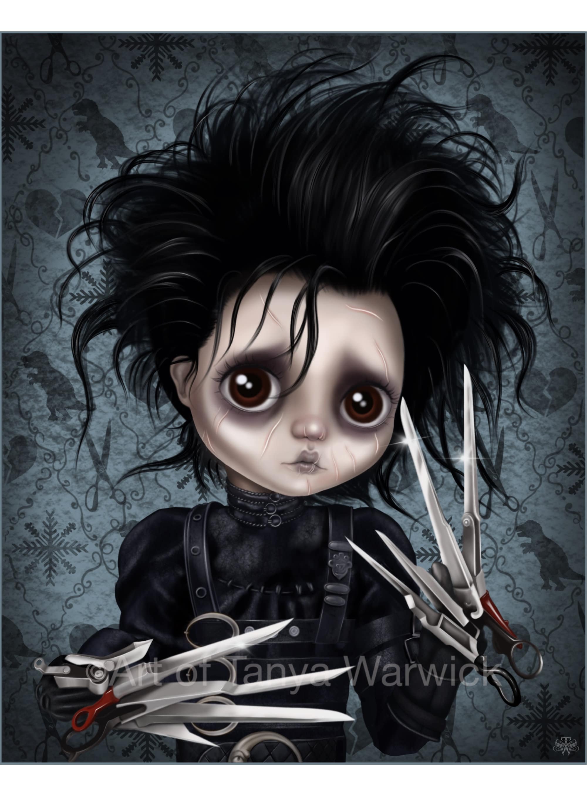 Edward scissorhands art deals