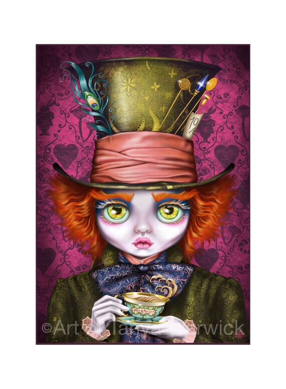 Tim Burton Alice In Wonderland Concept Art