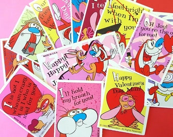 1993 Ren & Stimpy Valentines