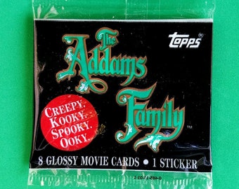 Addams Family trading cards