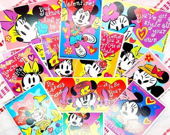 90s Minnie Mouse Valentines