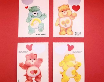 Care Bears Mystery Message Valentines