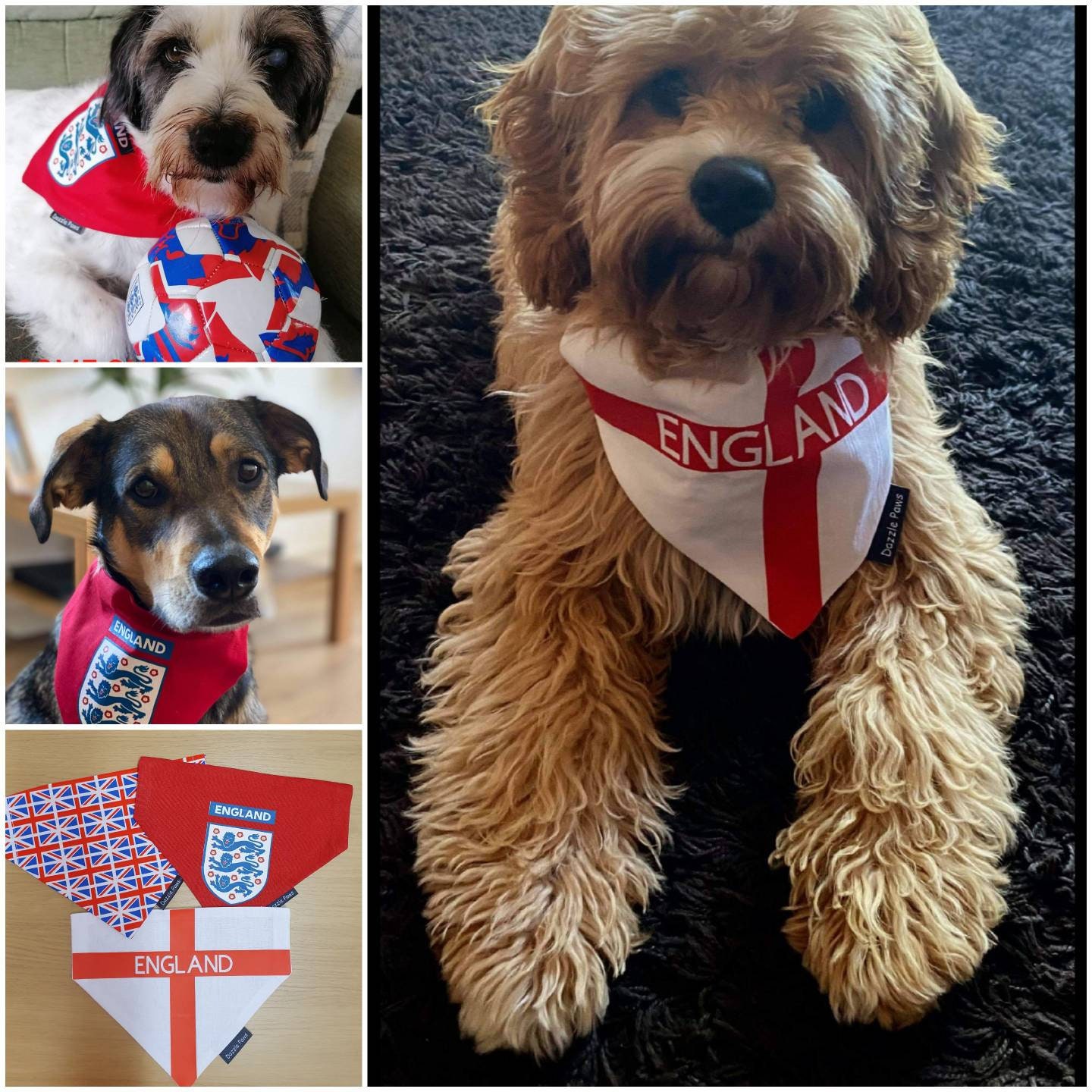 England Football Bandana
