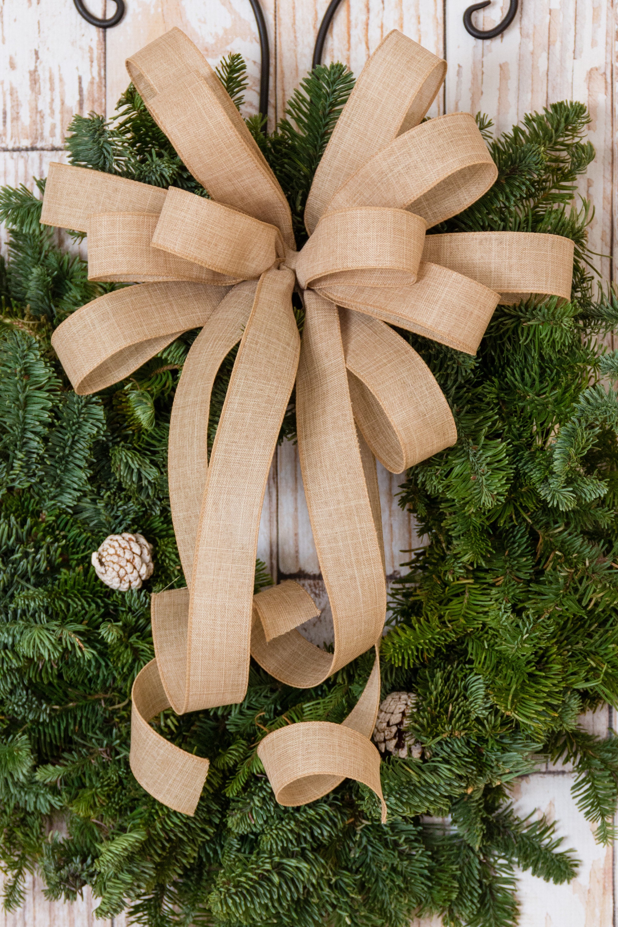 Everyday Bows Farmhouse Bows for Wreaths Rustic Bows for Etsy