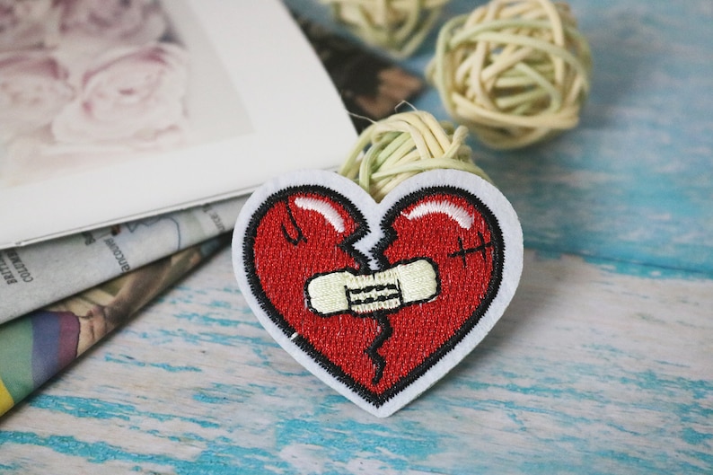 98+ Heart Embroidery Patch Pictures