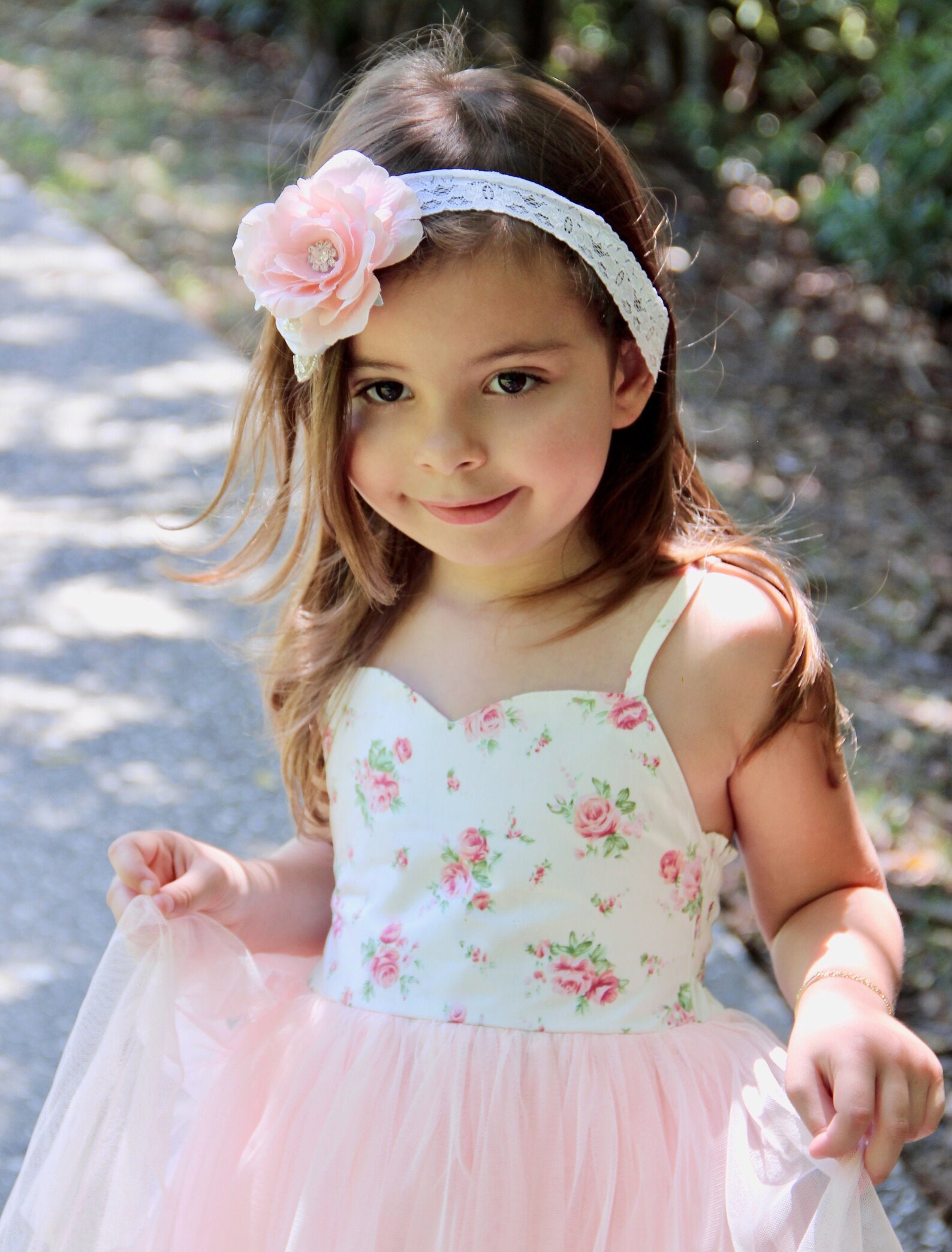 Floral Girl Dress 1st Birthday Girl Dress Tutu Dress Rustic Etsy