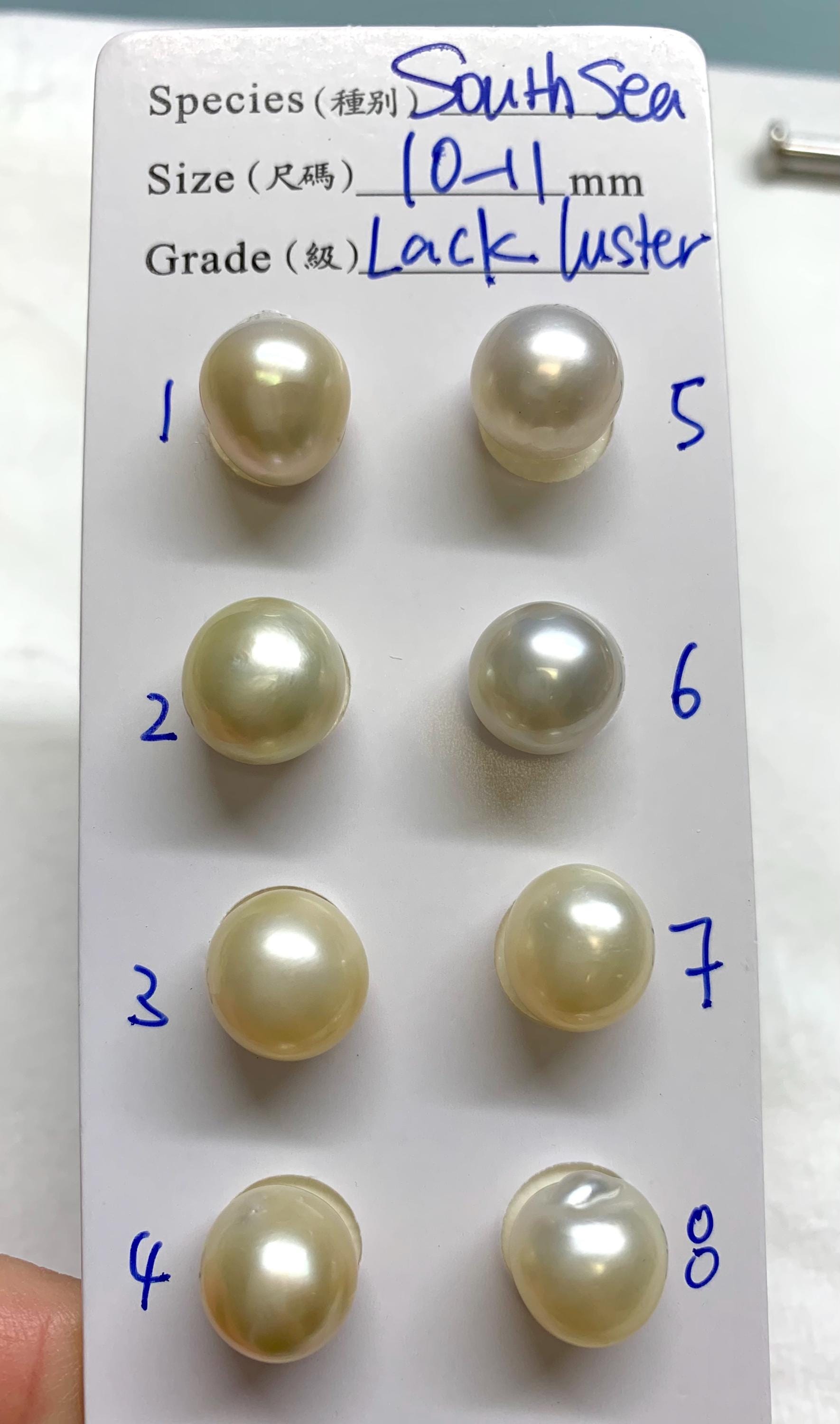 10-11 Mm Tear Drop Oval/ Baroque South Sea Pearl, Cultured Pearl