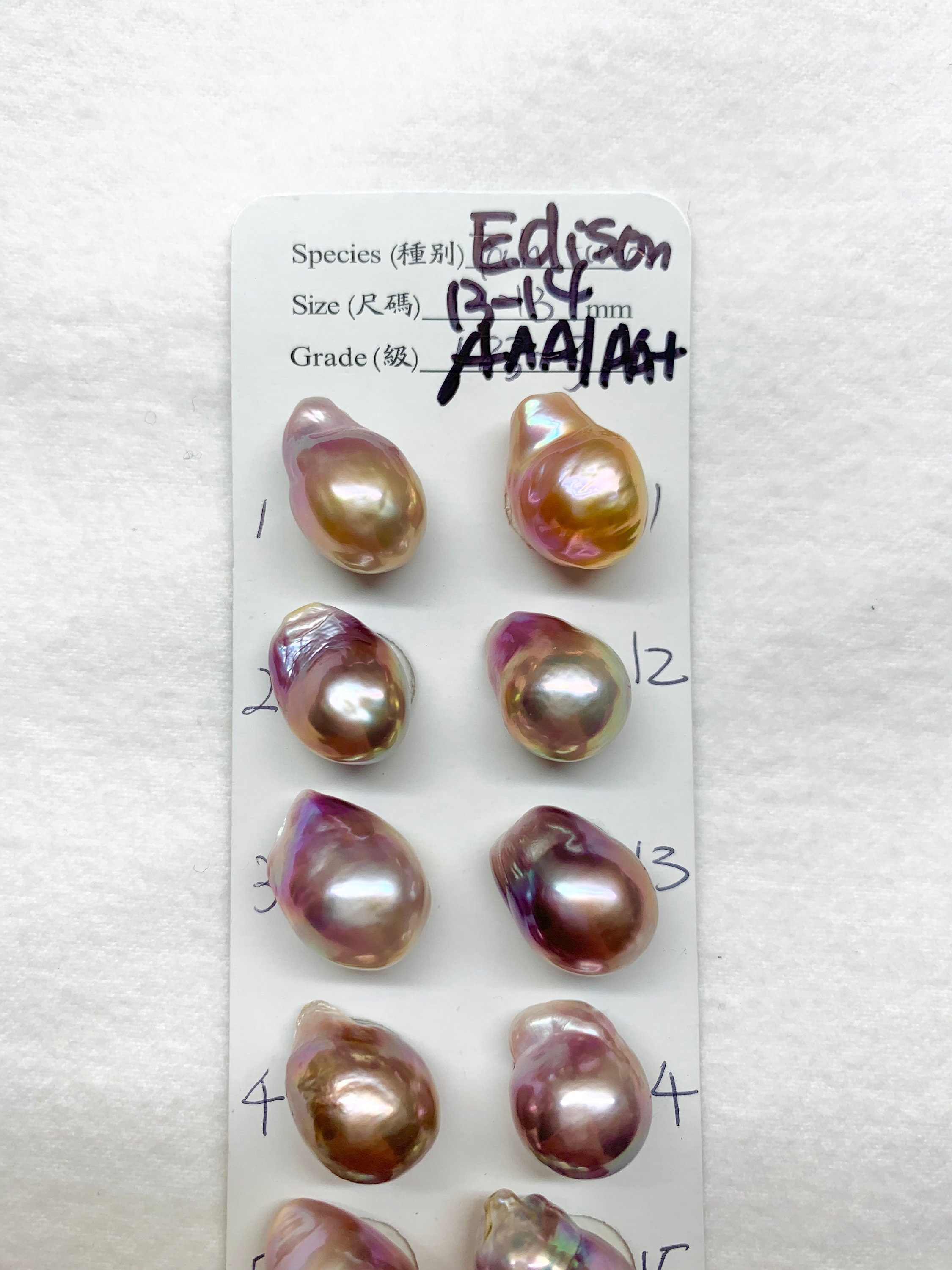 ☆ENGBROX☆ lissom ribbon pearl necklace EBNL24038 338: Cultured pearl and diamond necklace < Spring Jewels, 8