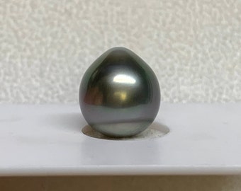 11.3X12.5mm AAA Tahitian Cultured pearl, Baroque/Tear Drop, wholesale,Sold by PC, Lot18316-1112-042924-6