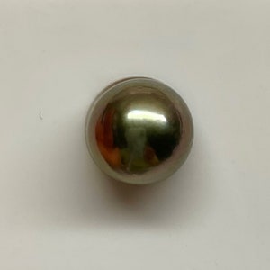 Tahitian pearl, 11.8 mm Tahitian Cultured pearls, pearl has blemishes, Sold by PC