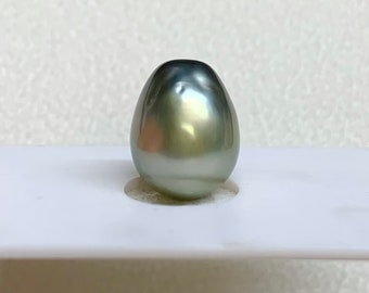 Tahitian Pearl, Rare Large Baroque-Keshi, 11.7X14.8 mm, Baroque/Tear Drop, wholesale,Sold by PC,Lot181316-1112-042924-1