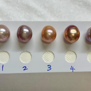 Farbe! Glanz! 10-11 mm AAAA Ultra Luster Edison Zuchtperle, Tear Drop / Oval / Barock Edison Perle, verkauft von PC