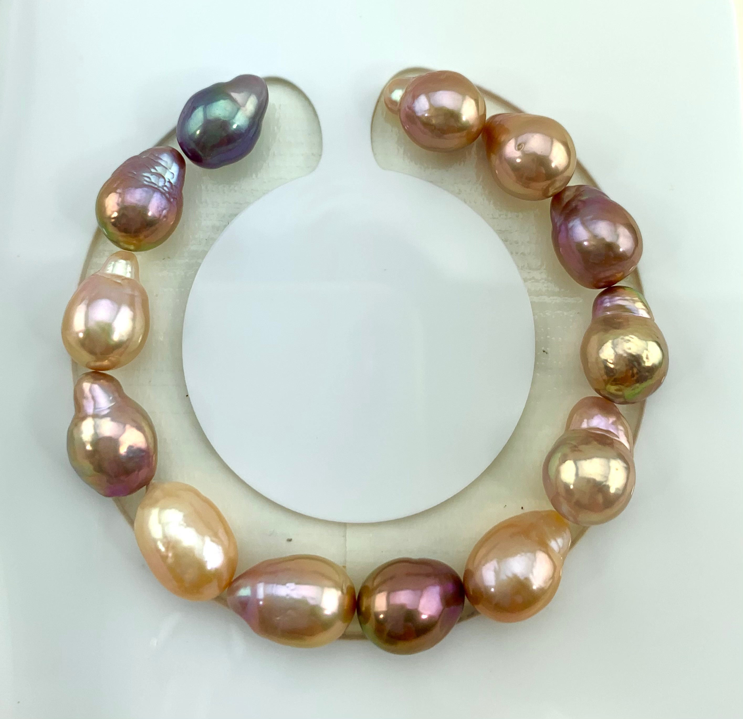 Edison pearl AAA Quality Edison Baroque Pearls 13 PCS 1011 Etsy