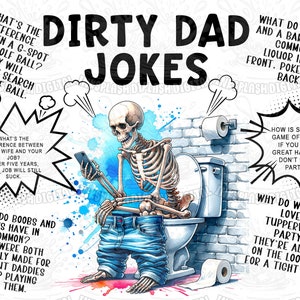 Dad Mug Wrap, Dirty Dad Jokes Funny Mug Wrap For Men Png, 11oz and 15oz Mug Sublimation Design, Father&#39;s Day Men&#39;s Mug PNG, Digital Download